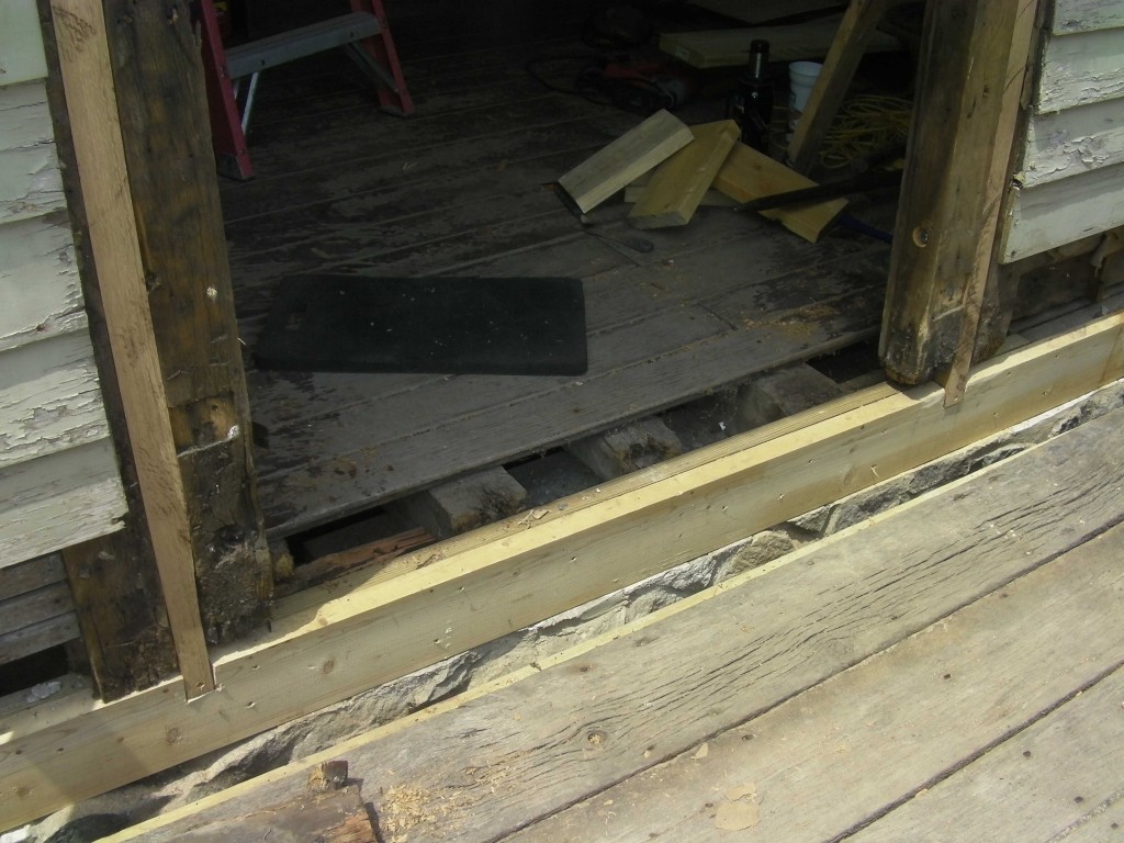 Floor of the Post Office Doorway