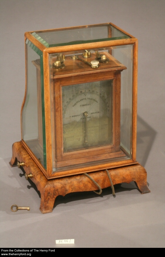 Galvononmeter - First Transatlantic Cable - Henry Ford Museum