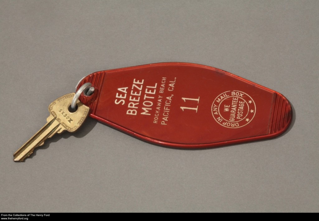 Motel room key - The Collections at The Henry Ford Motel room key - The Collections at The Henry Ford