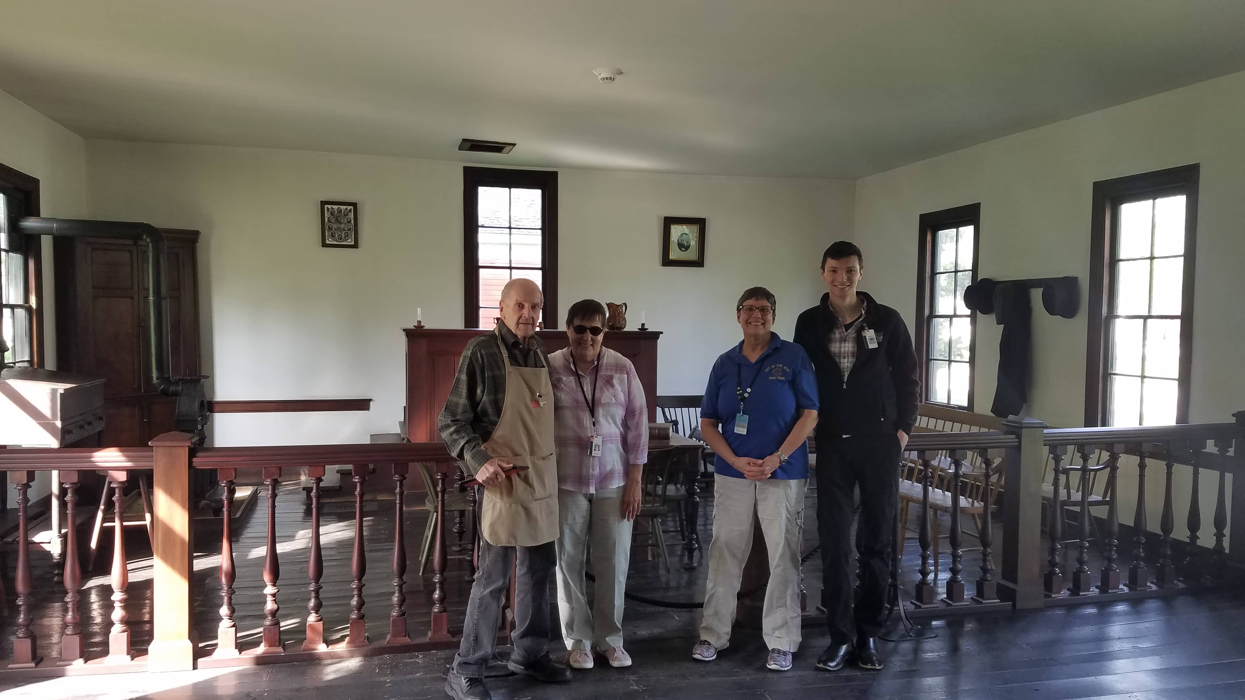 Mose and conservation team