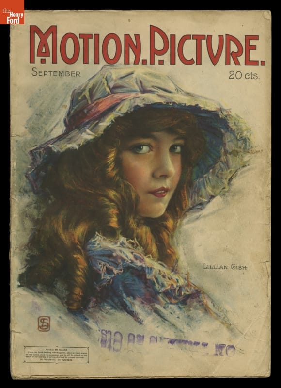Motion Picture Magazine for September 1918, "Lillian Gish"