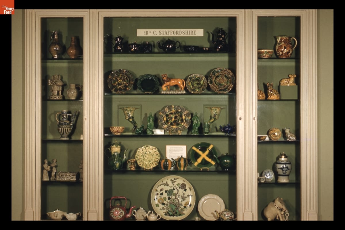 Staffordshire Case in Decorative Arts, 1960
