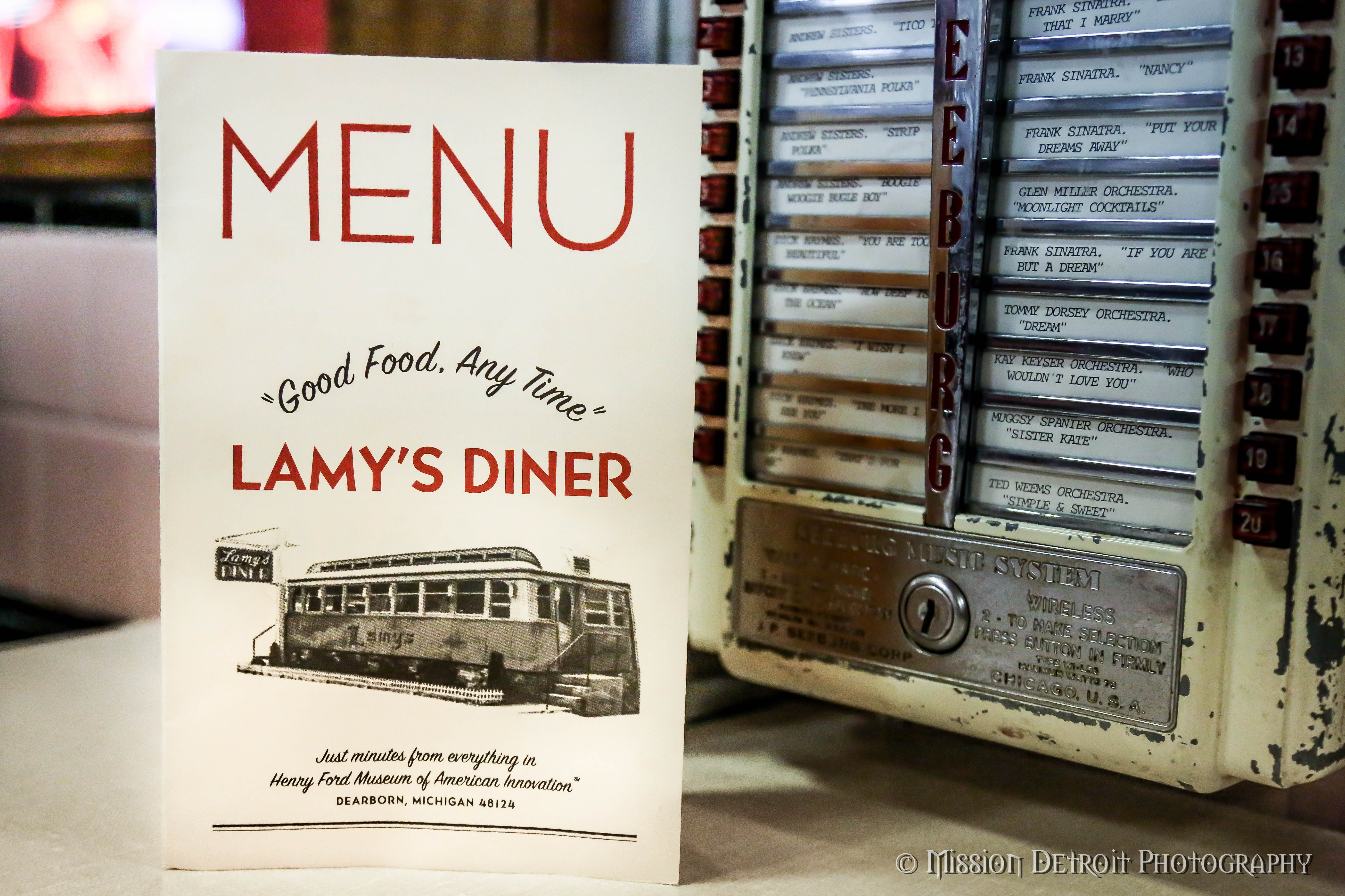 Lamy's Menu