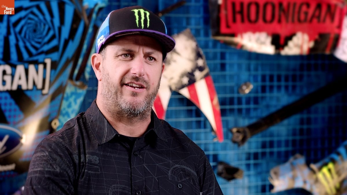 thf625486_KenBlock Video still of Ken Block from an interview