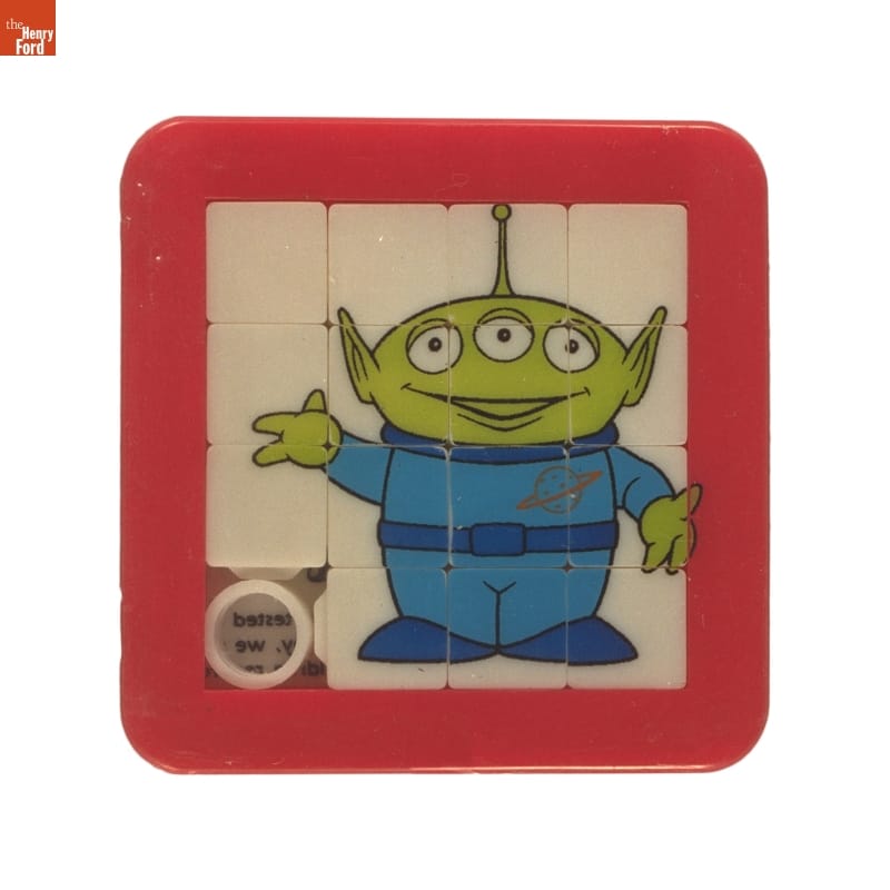 Toy Story Sliding Puzzles, 1996 Alien Toy Story Sliding Puzzle