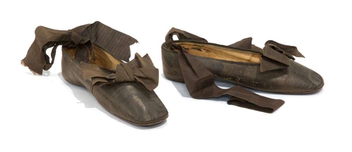 Girls' Slippers, circa 1850