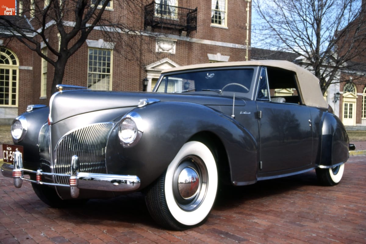 thf69427 1941 Lincoln Continental Convertible, Owned by Edsel B. Ford