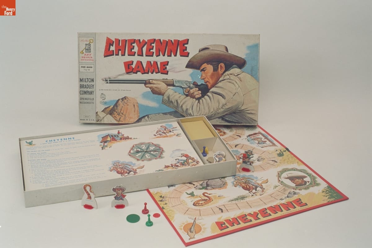Cheyenne Game, 1958-1965 Cheyenne cowboy-themed game