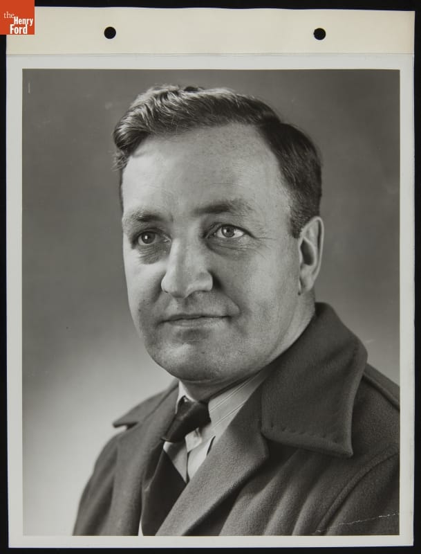 Portrait of man in jacket and tie