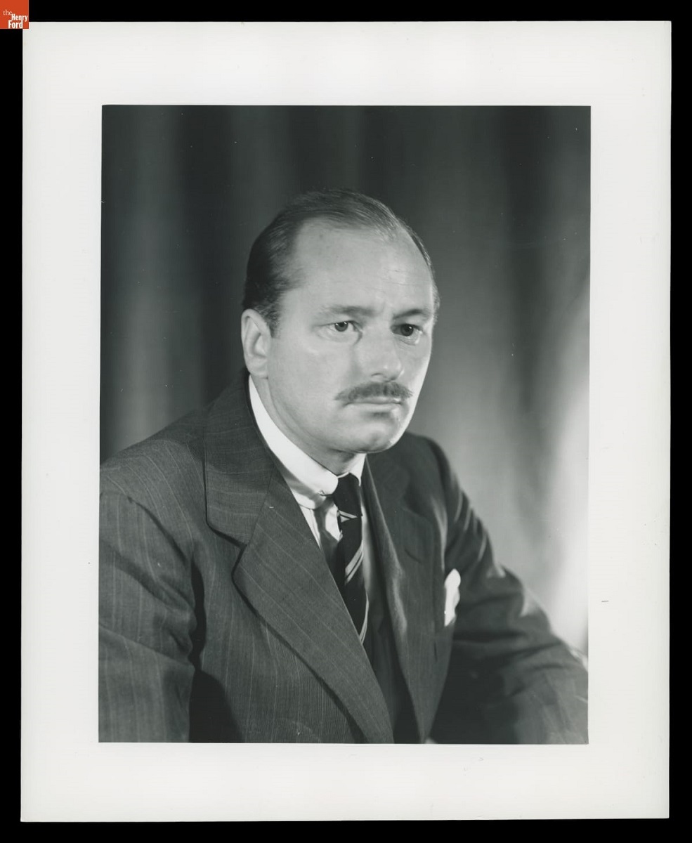 thf139387 Ford Motor Company Designer E.T. “Bob” Gregorie, October 1940