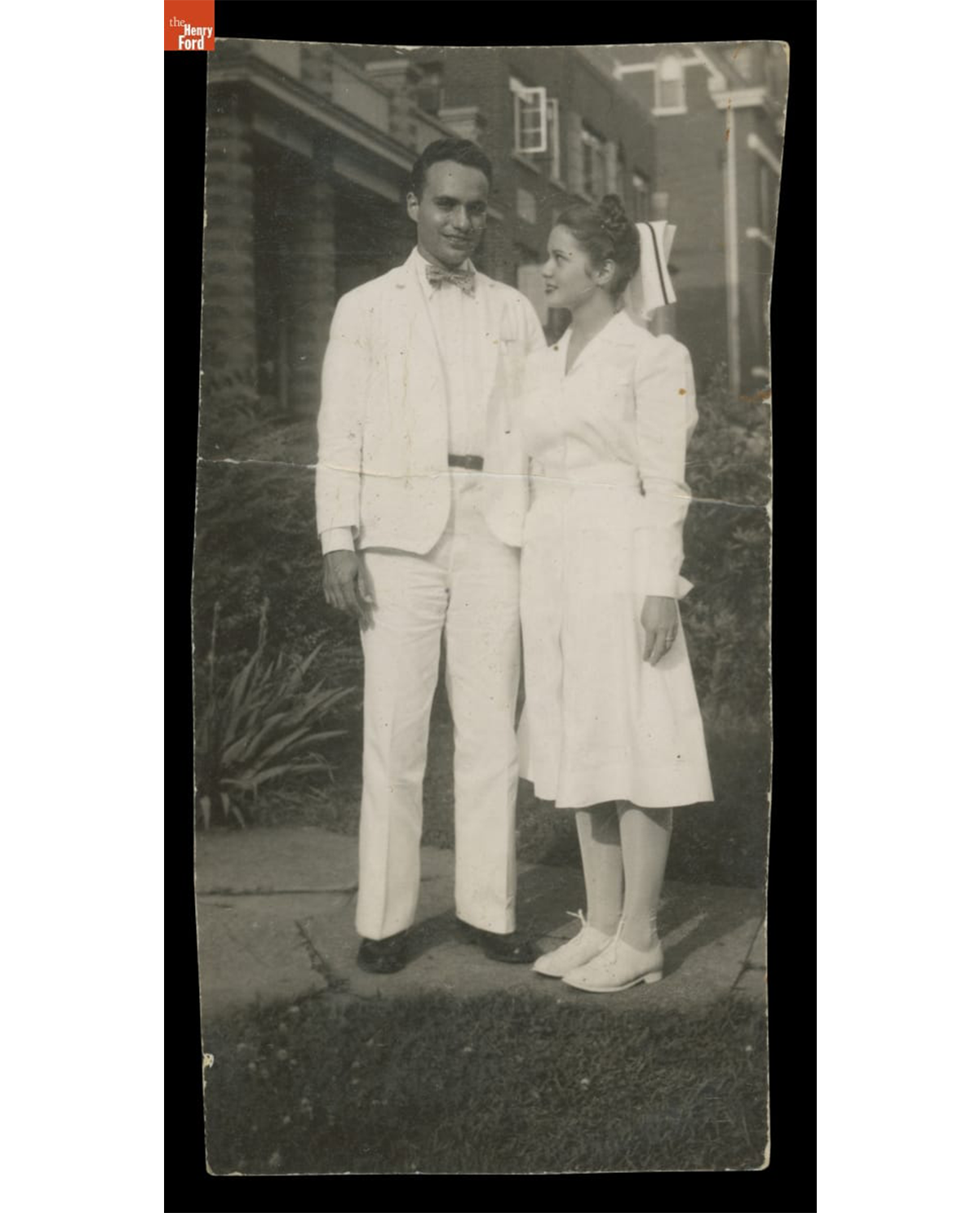 Lillian Schwartz and Jack Schwartz, circa 1946