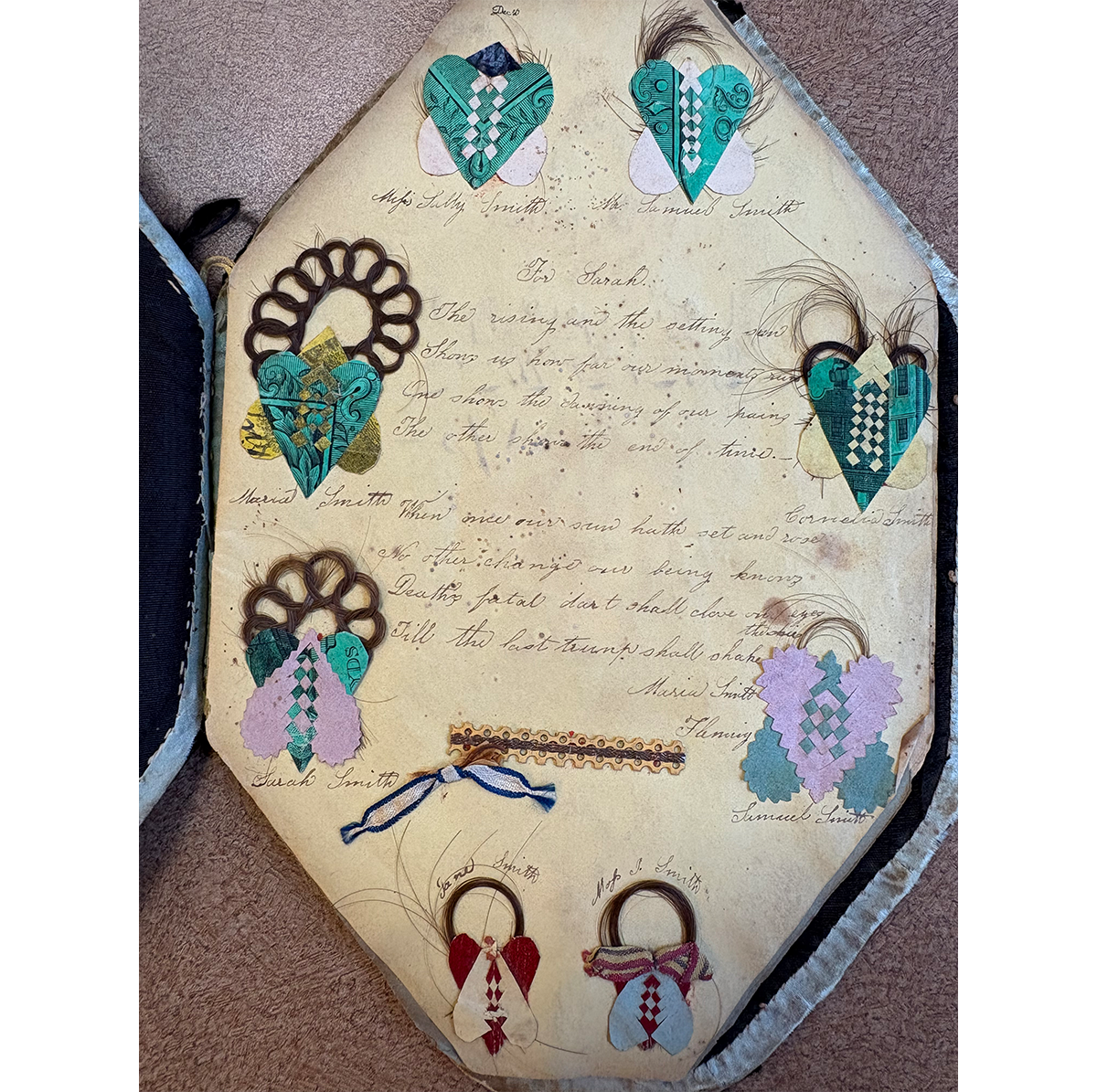 Opening page of Smith Album, Accession 38.509.1 / Photo by Staff of The Henry Ford 