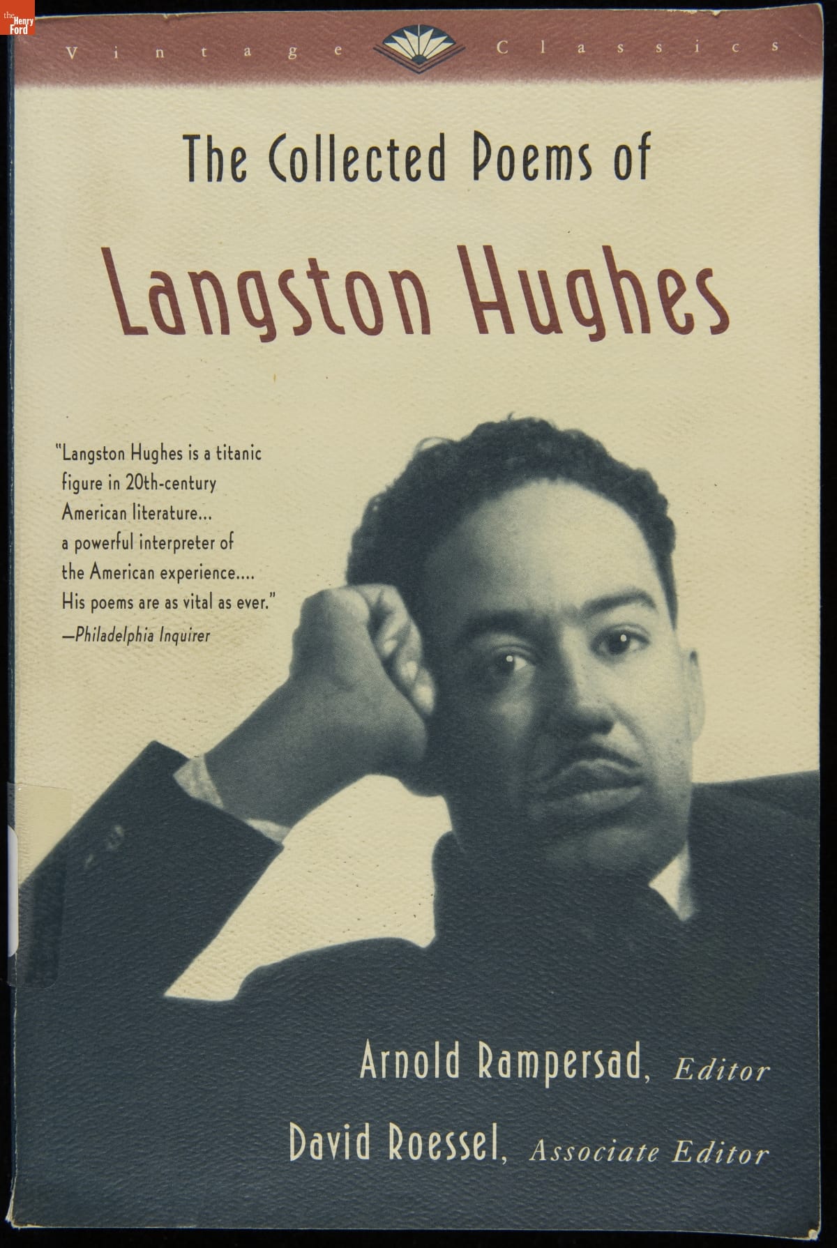 The Collected Poems of Langston Hughes, 1995. Hughes lived in Cleveland as a teenager, when he wrote his earliest poems. He also attended art classes at the settlement house Rowena Jelliffe founded.