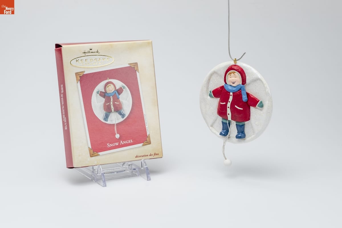 'Snow Angel,' Christmas ornament, 2003