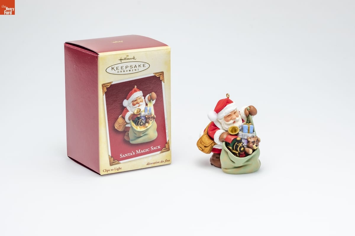 Santa's Magic Sack,' Christmas ornament, 2005