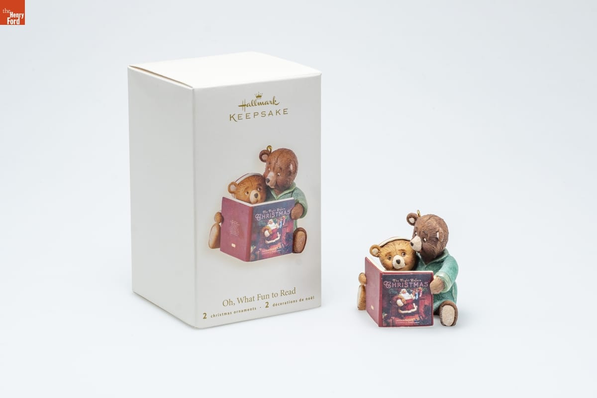 Oh, What Fun to Read,' Christmas ornament, 2008